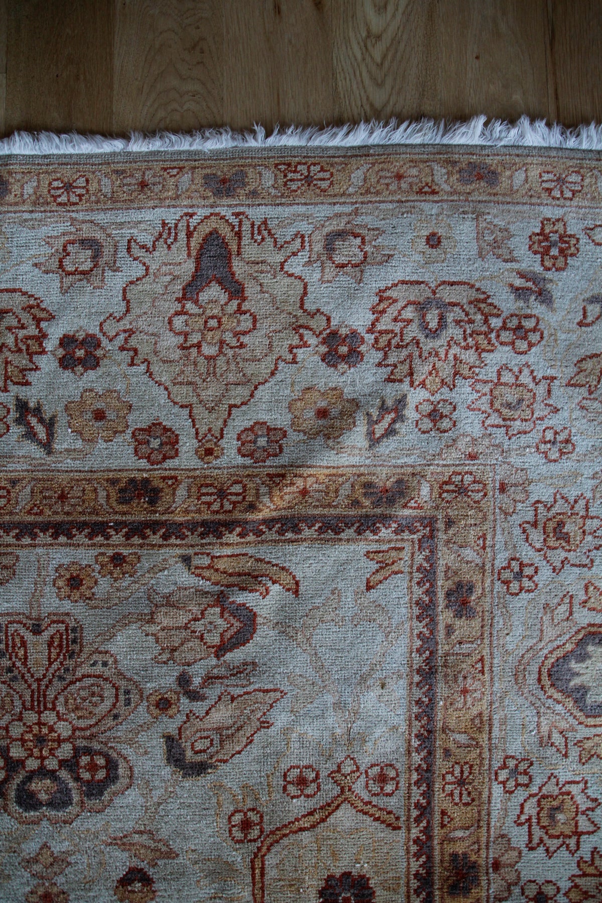 Handmade Vintage Turkish Large Rug 8'2" X 10'1"