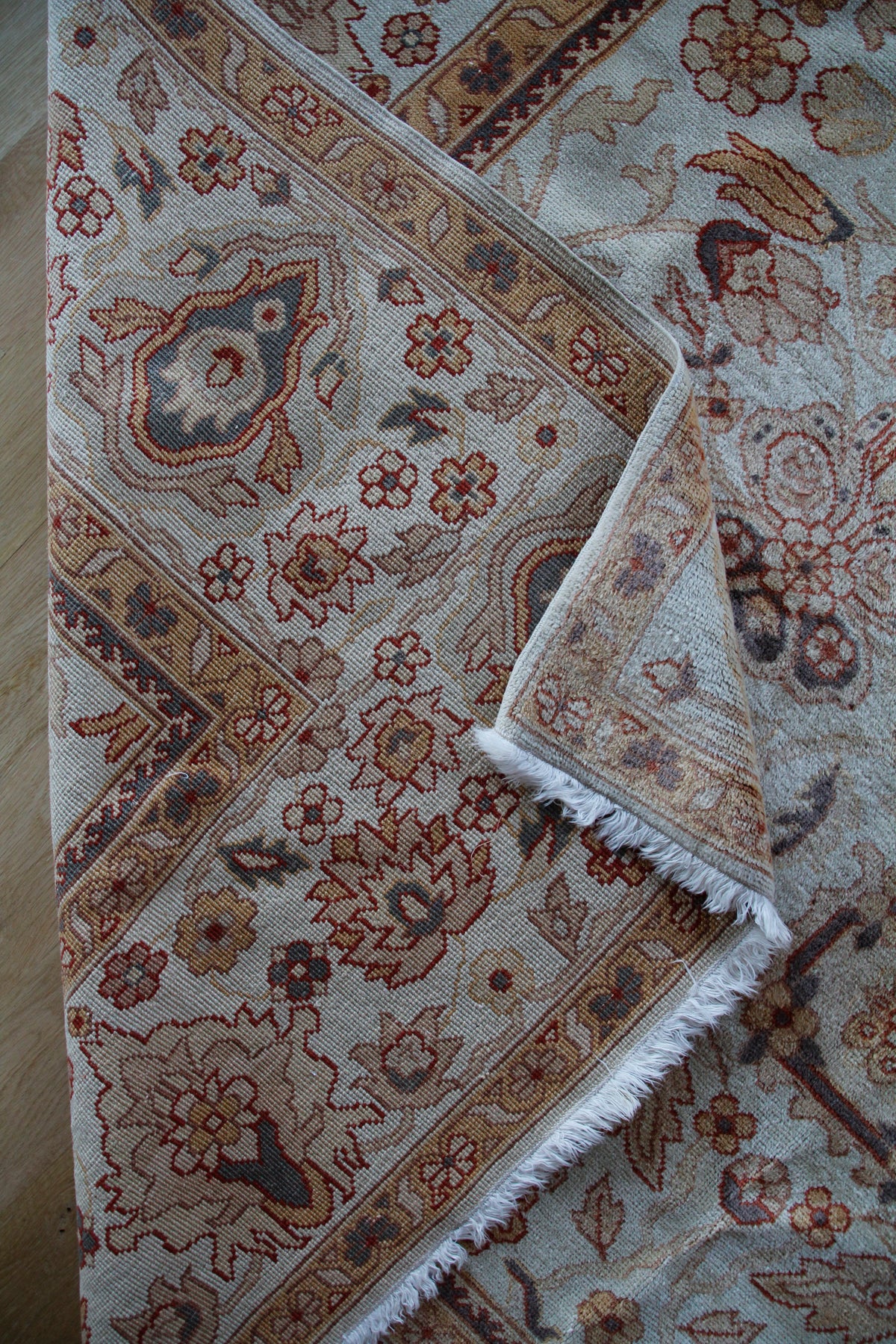 Handmade Vintage Turkish Large Rug 8'2" X 10'1"