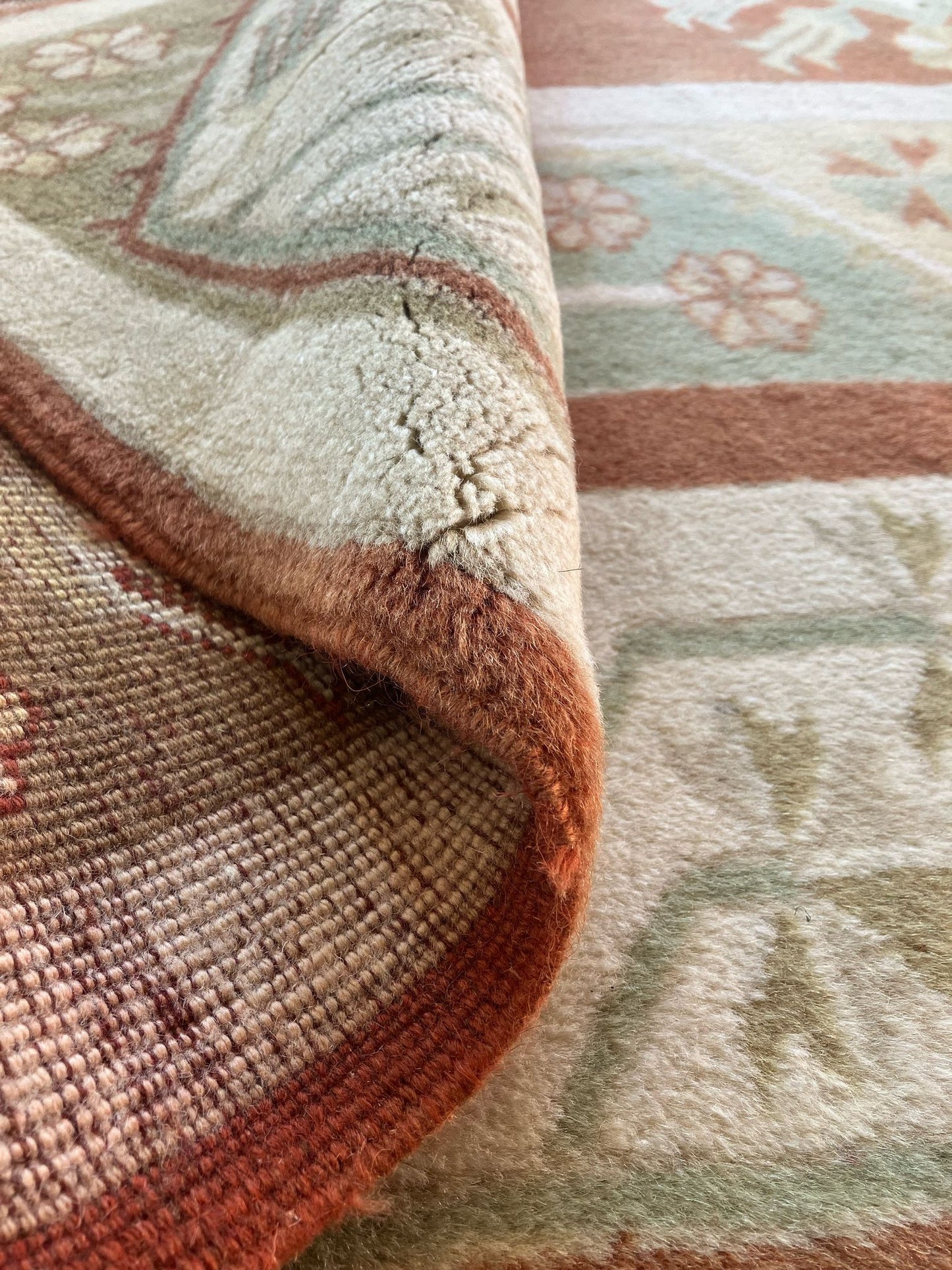 Handmade Vintage Turkish Medium Rug 5'5" X 8'3"