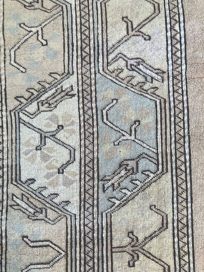 Handmade Vintage Turkish Medium Rug 5'3" X 7'9"
