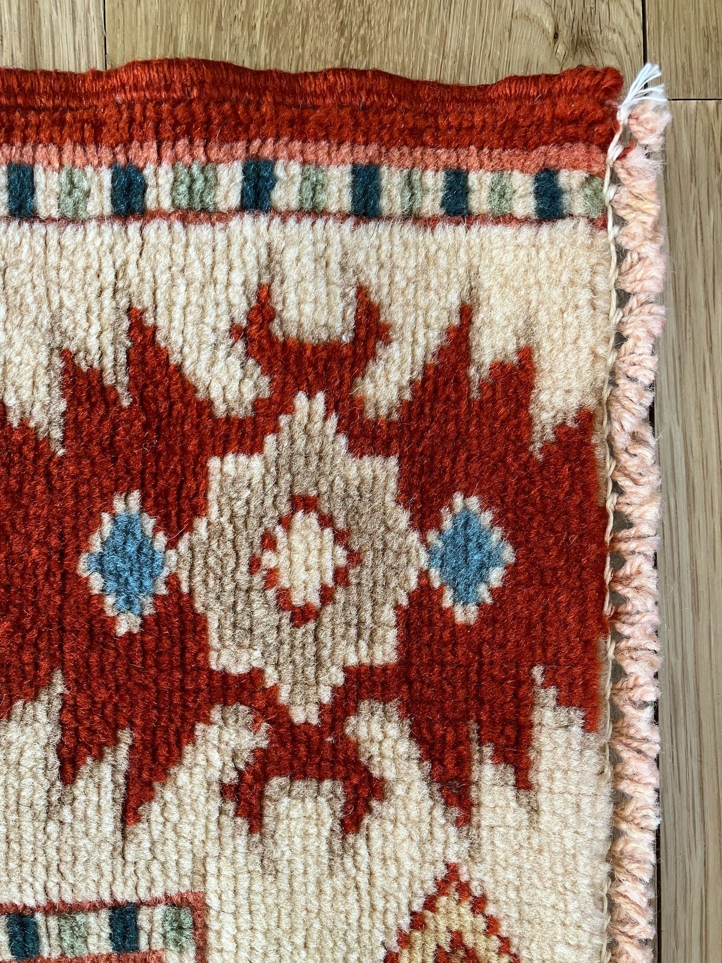 Handmade Vintage Turkish Runner 2'7" X 10'1"