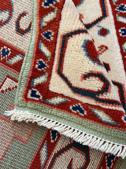 Handmade Vintage Turkish Runner 2'10" X 9'8"