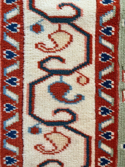 Handmade Vintage Turkish Runner 2'10" X 9'8"