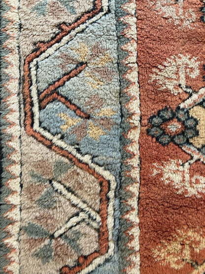Handmade Vintage Turkish Runner 2'11" X 11'