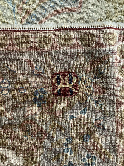 Handmade Vintage Turkish Medium Rug 5'10" X 7'6"